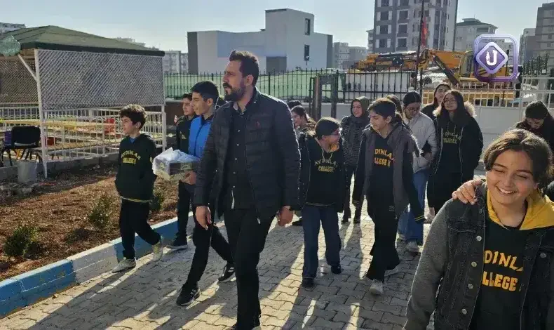 Şanlıurfa Aydınlar Koleji öğrencilerinden 3 Aralık'ta anlamlı ziyaret